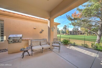 spacious covered patio