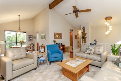 Vaulted Ceilings & Skylights enhance the bright, open feel of the main level.