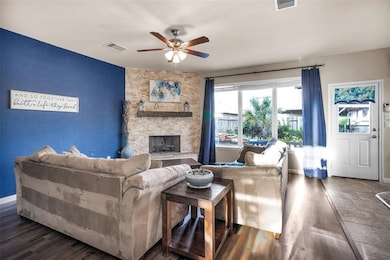 the blue walls have been repainted