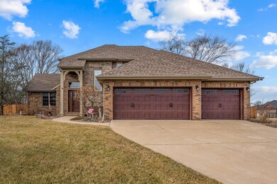 3 car garage home