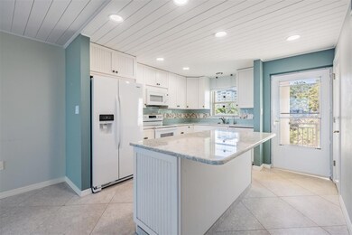 Kitchen Island with Breakfast Bar
