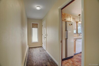 Main Hall to Entry Door(pocket door at Kitchen)