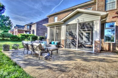 stamped concrete patio