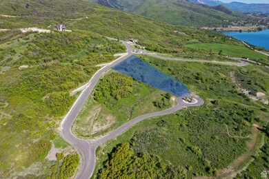 Drone / aerial view of a water and mountain view