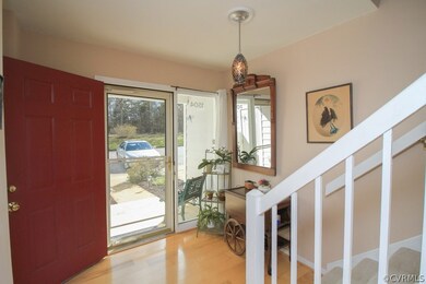Foyer: Wood Floors on the First Floor