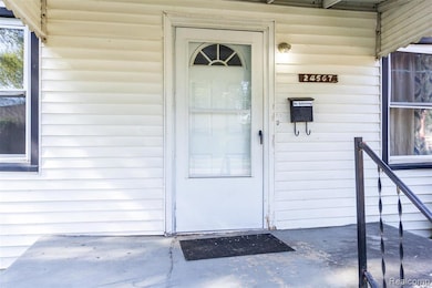 View of exterior entry