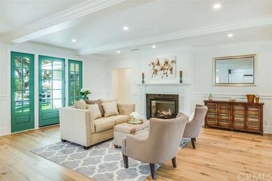 Inviting conversation area in the formal living ro