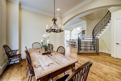 Formal Dining is open to the foyer.