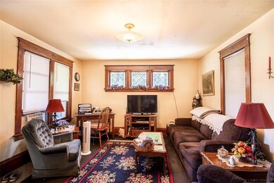 Living room, main level unit