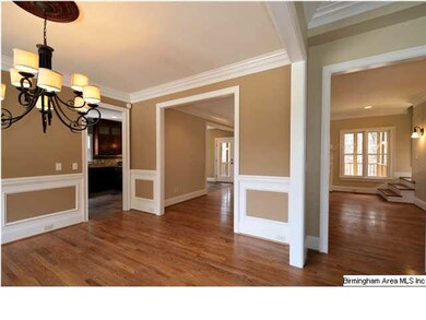 Formal dining room open to the living room