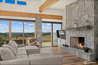 Built to take in the views with large windows throughout.