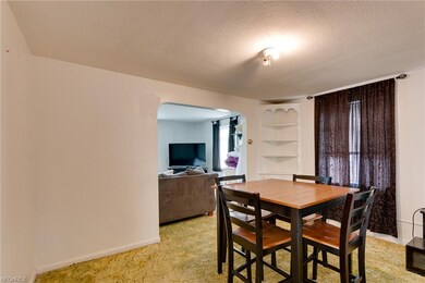 Dining room with built-in cabinet!
