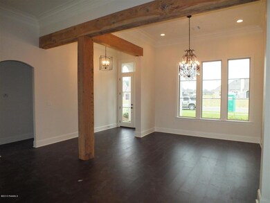 foyer and dining