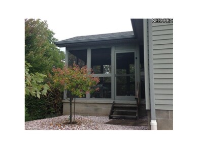 Enclosed rear porch