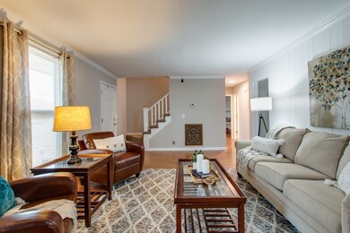 The home's open floor plan will keep you in touch with all living areas.