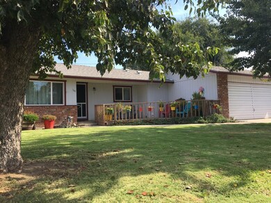 Front Yard with Shade Trees