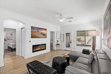 Fireplace and entertainment center