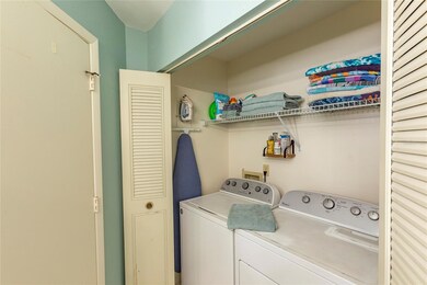 Laundry in Hall Bathroom