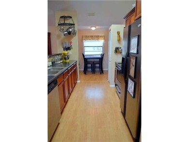 Kitchen. Walk thru kitchen to the breakfast nook.