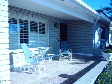Delta front patio