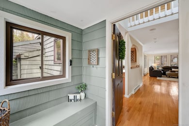 mudroom with large storage space