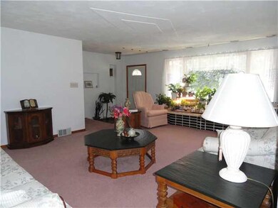 Living Room. Living room showing entrance that has