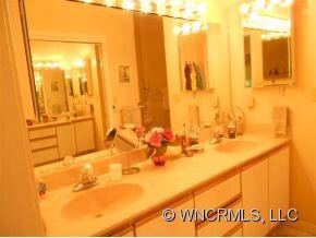 Master bath double sinks