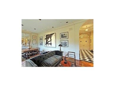 Arched Doorway to Marble Foyer