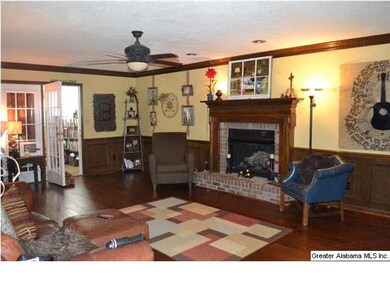 Alternate view of family room with door leading in