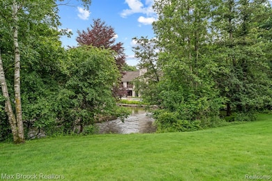 Beautiful Views of Rouge River Runs Thru Entire Backyard