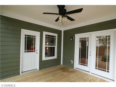 Porch - Rear coverd porch off the family room, cei