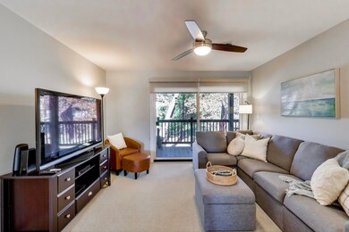 9D Wildwood - Living Room & Balcony View