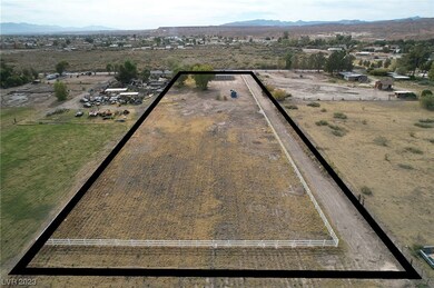 Property outline from back of property