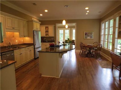 Big open kitchen.
