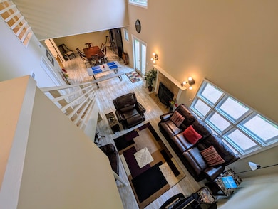 LL Living Room & Dining from Above