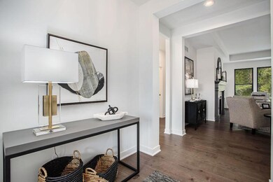 Foyer to family room