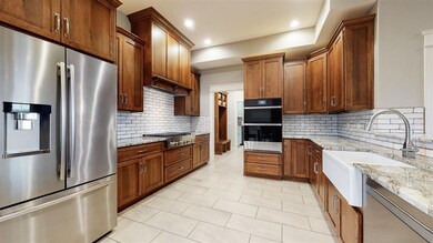 This kitchen is absolutely stunning!  Custom cabin