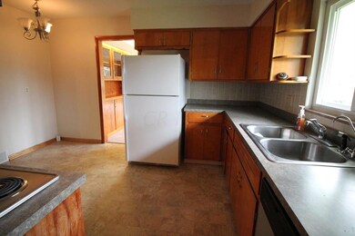 Kitchen and casual dining area