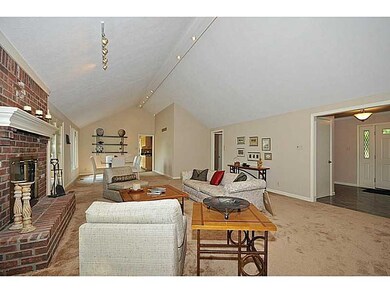 Great Room. Catheral Ceilings