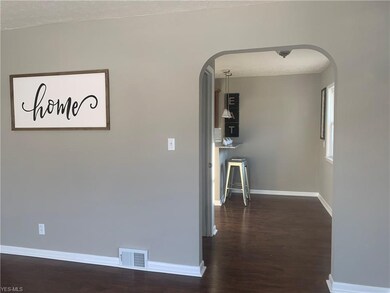 Living Room Looking into kitchen