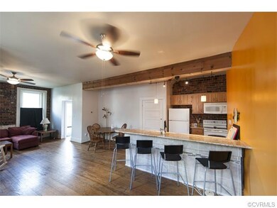 An alternate view of the living space, from the 