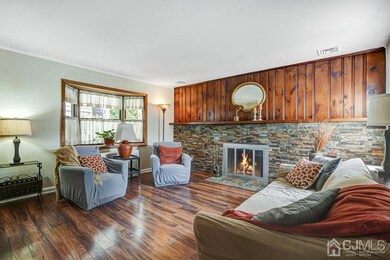 Living Room Large bay window