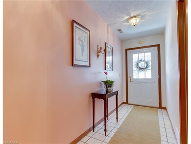 Light and bright entry welcomes your family and gu