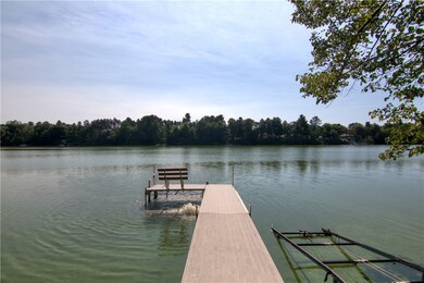 Located on Lower Tainter! Great lake to fish and boat!