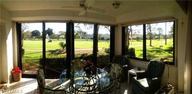 Lovely panoramic view of the golf course and lake!