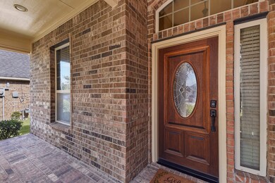 View of the front porch.