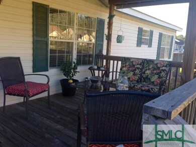Another view of the large front porch