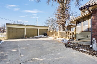 3 car garage PLUS workshop