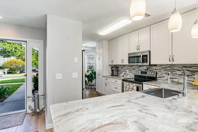 Kitchen featuring appliances with stainless steel 