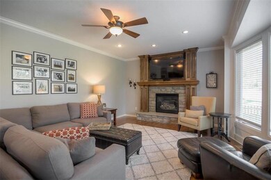 Living Room with Fireplace.